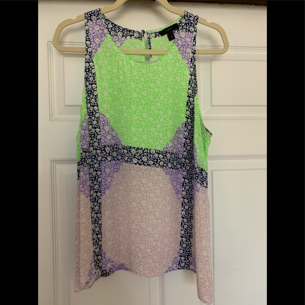 J Crew Sleeveless Top